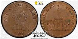 1811 Great Britain Royal Exchange Bilston One Penny Token -PCGS AU58 Top POP