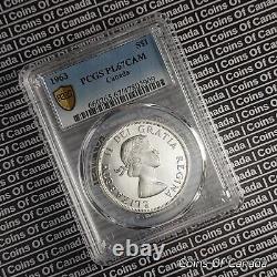 1963 Canada Silver Dollar Coin PCGS PL67 CAM Tied For Top Pop #coinsofcanada