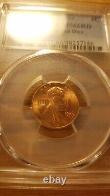1989 Clashed Dies Lincoln In Jail, PCGS MS66 Top Pop One