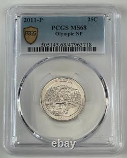 2011-P / ATB / Olympic / PCGS MS68 / Top Pop / 1 of 5 / NONE FINER / Gold Shield