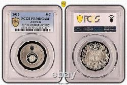 Australia 2016 Changeover Fifty Cents 50c Proof Coin PCGS PR70DCAM Eq Top Pop