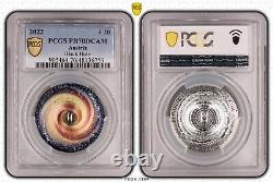 Austria 2022 Black Hole 20 Euro Silver Proof PCGS PR70DCAM Eq Top Pop #6759