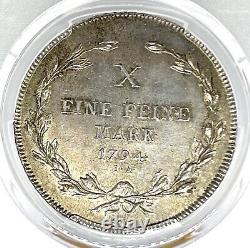 German States Mainz 1794 Taler Coin Thaler PCGS MS 62 VZ/F. STG UNC TOP POP RARE