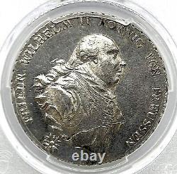 German States Prussia 1794 Taler Coin Thaler PCGS MS 62 VZ/F. STG UNC MS TOP POP