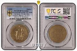 Germany Weimat Hunger Medal Inflation Rare 15 November 1923 PCGS SP64 TOP POP