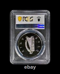 IRELAND. 2013, 15 Euro, Silver PCGS PR69 Top Pop? Dublin Lockout, Larkin