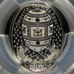 NIUE. 2013, 1 Dollar, Silver PCGS PR69 Faberge Eggs, Top Pop? Napoleon Egg