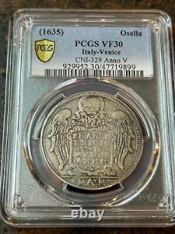 SASA 1635 Italy Silver Osella Madonna And Child Tree Of Life Pcgs Top Pop Vf30