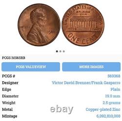TOP POP. 1988 Lincoln Cent Flared G FS-901 MS65RB PCGS CERTIFIED COLLECTORS