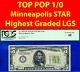 Top Pop 1/0 1934 $5 Frn Minneapolis Star Pcgs 40 Rare Highest Graded Fr 1955-i