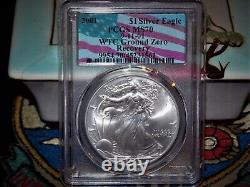 Top Pop Yes, it's that rare MS70 2001 $1 Eagle PCGS WTC World Trade Center 911