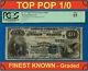 1882 10 $ Banque Nationale Somerset, Kentucky Ch# 5881 Pcgs 15 Top Pop 3 Connu Vb