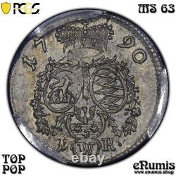 Allemagne, Lowenstein-Wertheim-Rochefort, Kreuzer 1790, Top Pop, PCGS MS 63