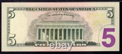 Billet de la Réserve fédérale de 5 $ de 2006 New York Fr. 1993-b Top Pop Pcgs B Superb Gem 69 Ppq