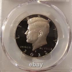 Édition limitée en argent 2022-s Pcgs Pr70 Dcam Kennedy Top Pop Preuve parfaite