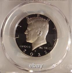 Édition limitée en argent 2022-s Pcgs Pr70 Dcam Kennedy Top Pop Preuve parfaite