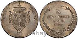 États allemands Mainz 1794 Taler Coin Thaler PCGS MS 62 VZ/F. STG UNC TOP POP RARE