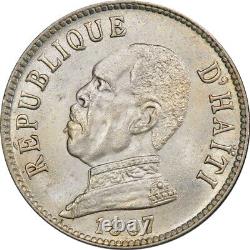 Haïti 20 centimes 1907, PCGS MS64, République d'Haïti (1863 1985) Meilleure Population