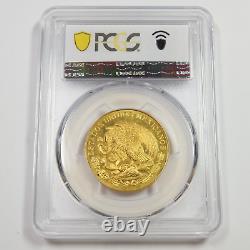 Médaille de la Bataille de Puebla en or de 1/2 oz AGW 1962 PCGS MS67 TOP POP Mexique 49753A