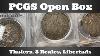 Pcgs Open Box Thalers 8 Reales Libertads<br/>les Thalers Pcgs En Boîte Ouverte 8 Reales Libertads