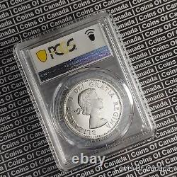 Pièce de monnaie de 1 dollar en argent du Canada de 1964 PCGS PL67 CAM à égalité pour le meilleur classement #piècesduCanada