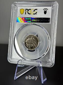 Pièce en argent de 1 réal du Guatemala de 1865R sans la lettre F sous le buste, certifiée PCGS VF20 Top Pop 1/0.